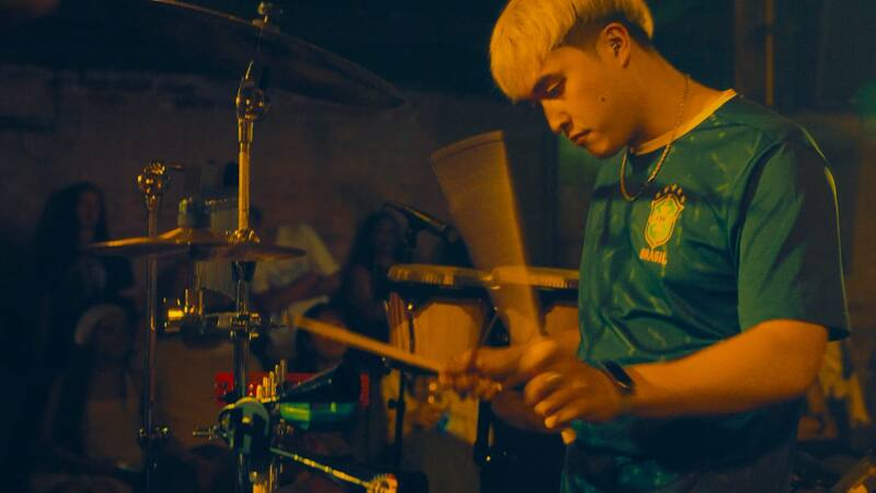 Drums, listening room